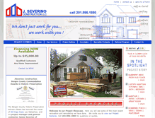 Tablet Screenshot of jseverinoconstruction.com